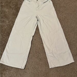 CALIA by Carrie Underwood Cream Wide Leg Jeans